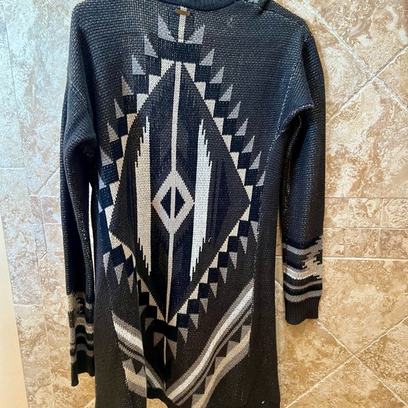 Billabong small sweater jacket grays. - Picture 4 of 4